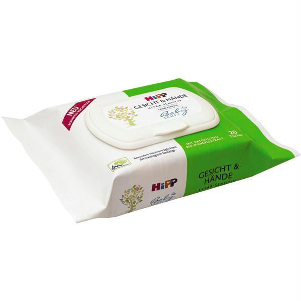 Hipp Baby Soft ultra sensitive baby wipes for face and hands