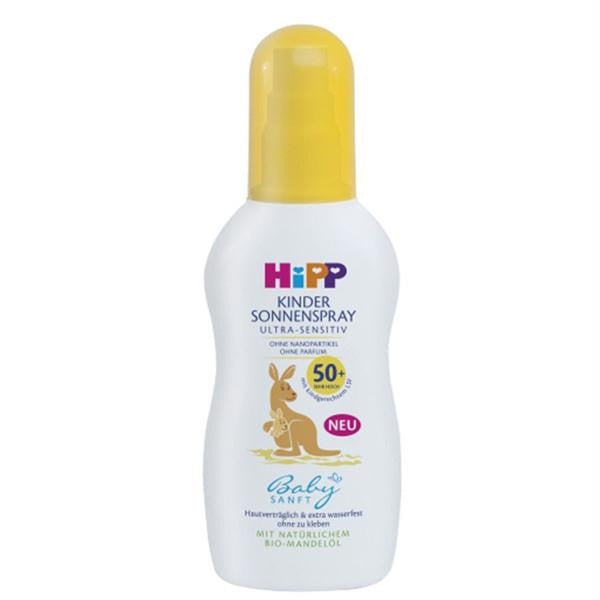 HIPP ultra sensitive Kids spray sunscreen - Sun Protection Factor 50