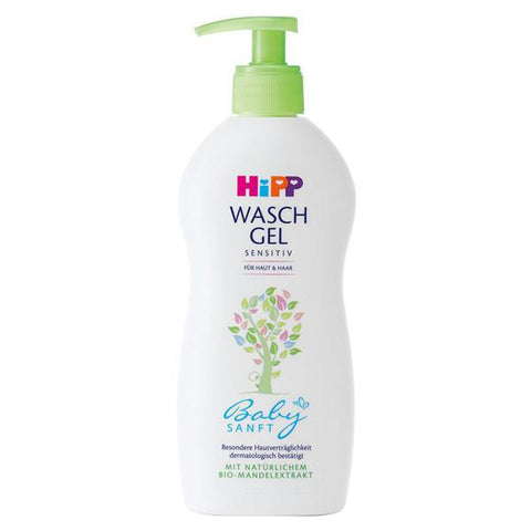 HiPP Sensitive BabySoft Cleansing Gel Hair & Skin