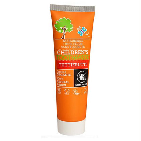 URTEKRAM Tuttifrutti organic and vegan Toothpaste for Children