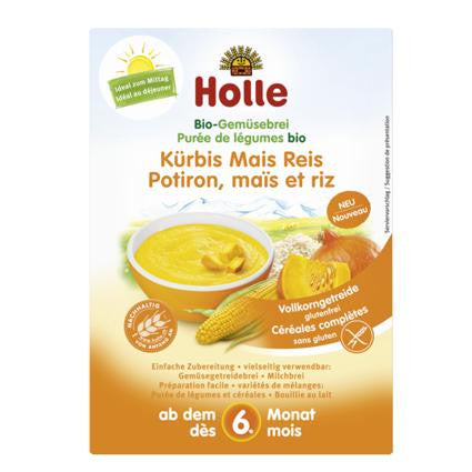 Holle Organic Baby Muesli with Raspberry