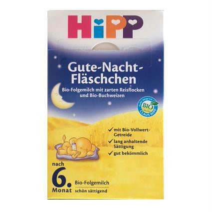 HiPP Organic Good Night Milk from 6 Months Onwards 500g  10.00% Off Auto renew